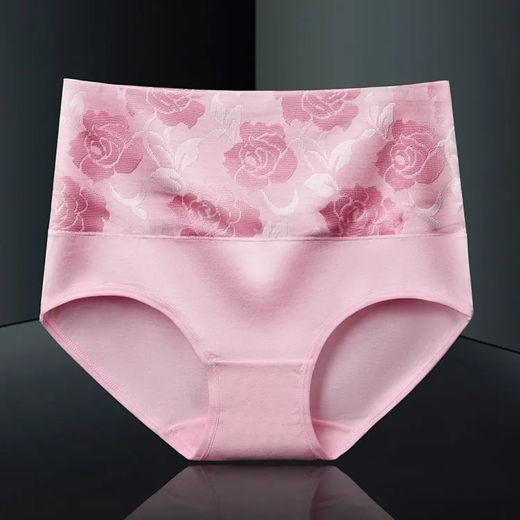 💖LAST DAY BUY 1 GET 3PCS🔥 2025 HOT SALE Cotton High Waist Abdominal Slimming Hygroscopic Antibacterial Panties🩲