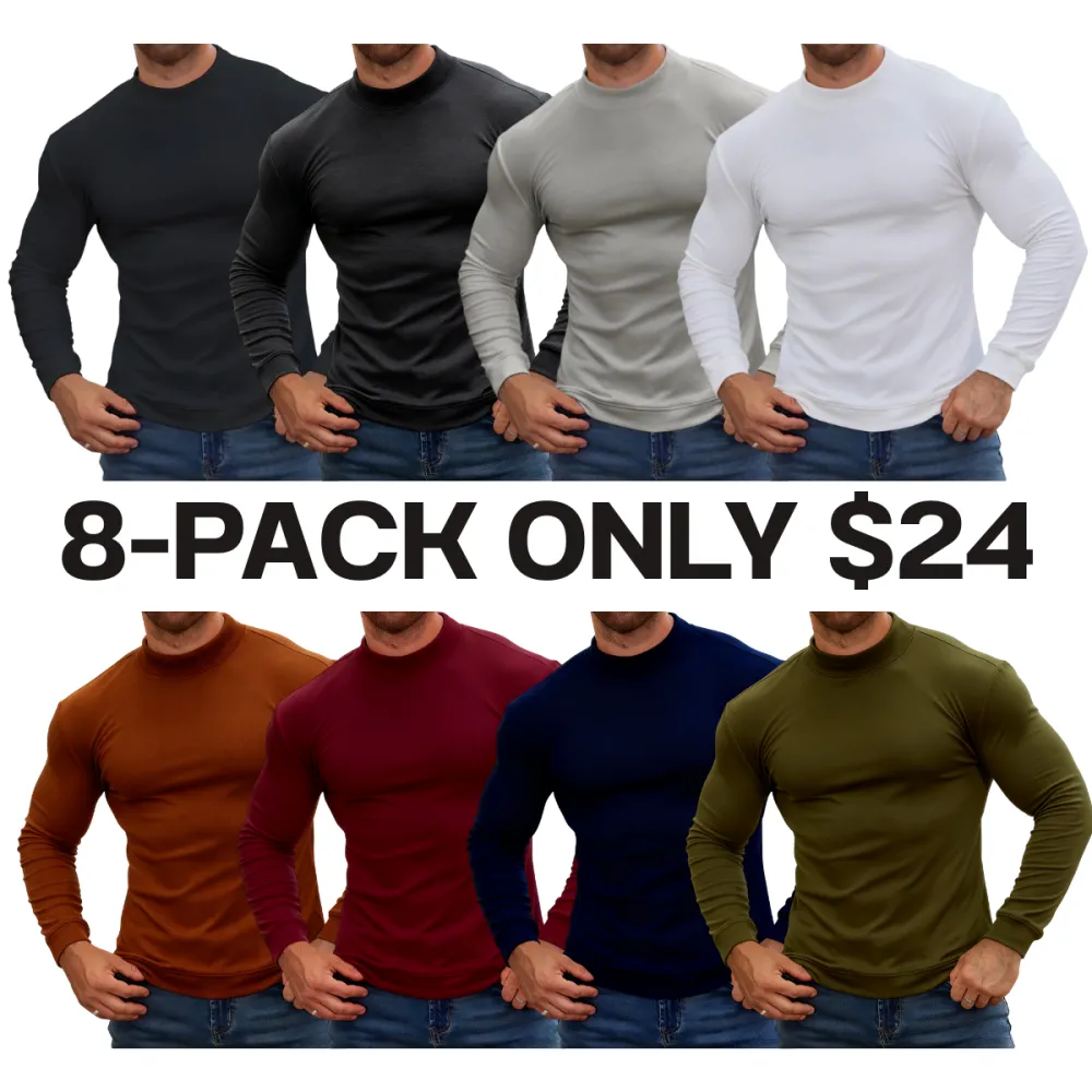 Men's Lightweight Slim Thermal Sweater