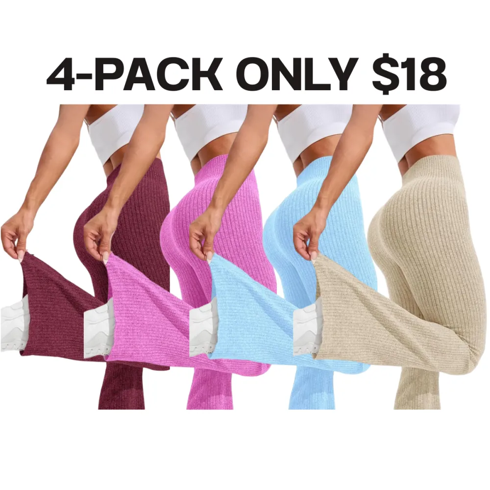 Women's Solid High Waist Sports Leggings