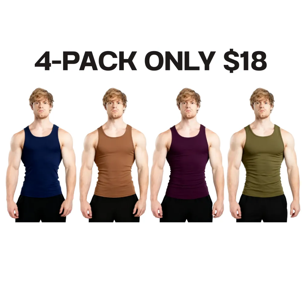 Men’s Fitted Lifestyle Beater Tank Top
