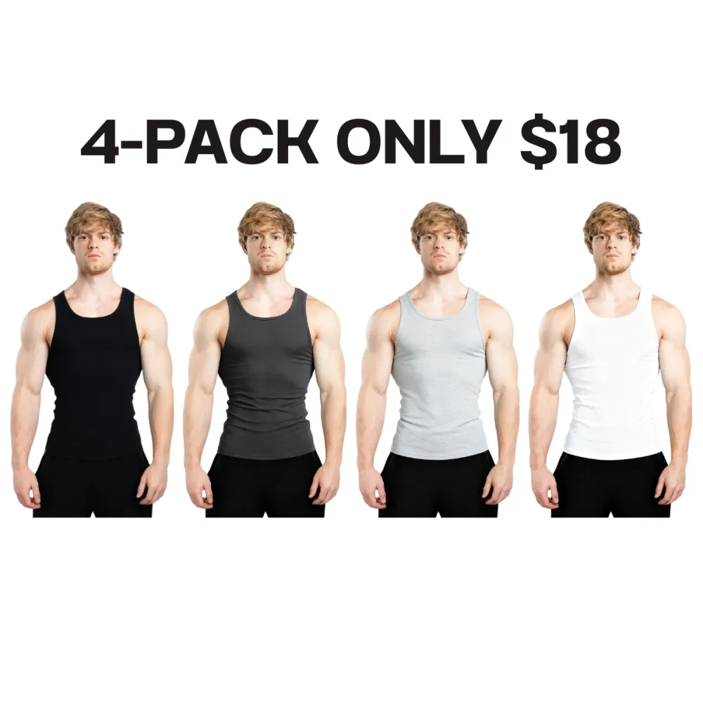 Men’s Fitted Lifestyle Beater Tank Top
