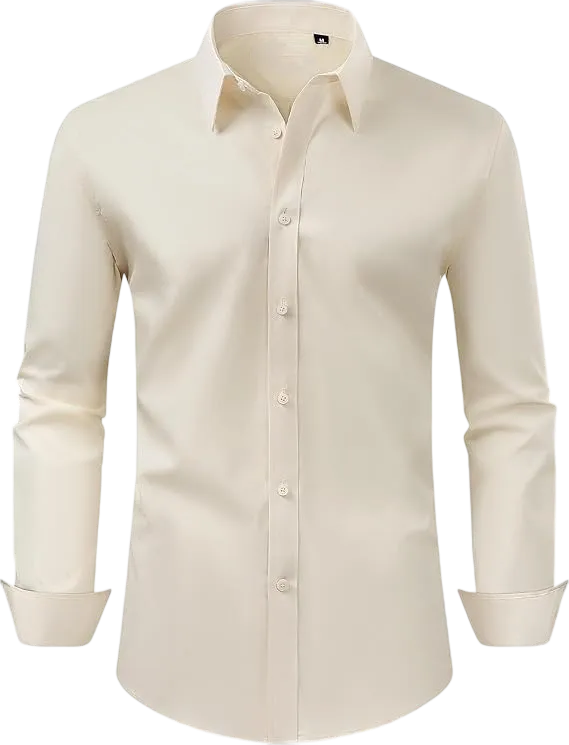 Men's Anti-Stain Defense Dress Shirt