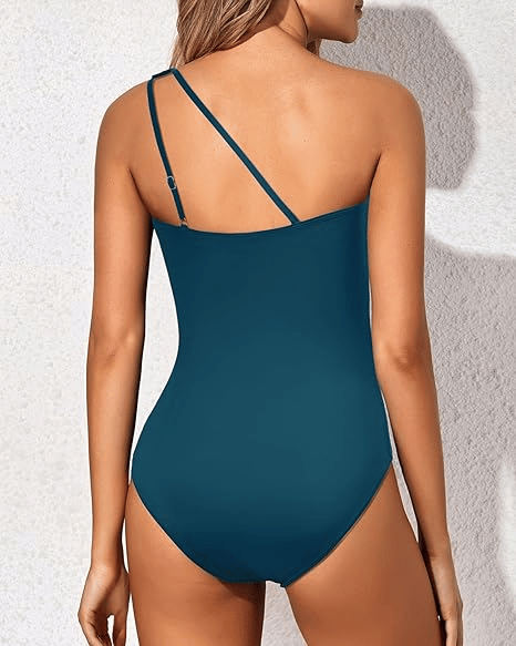 💥Daily Sales of 4100+💥 2025 Hot Sale One Shoulder One Piece Swimsuit🏖️