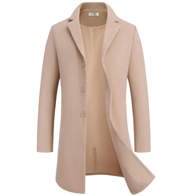 🔥Last Day 95% OFF🔥Men's Wool Blend Overcoat