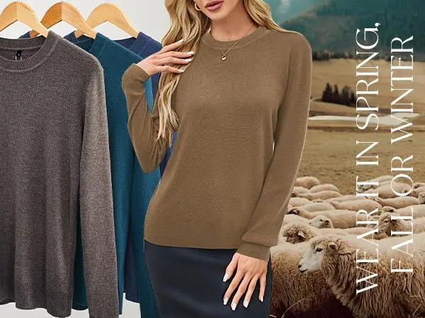 Women’s Fashion Wool Blend Sweater