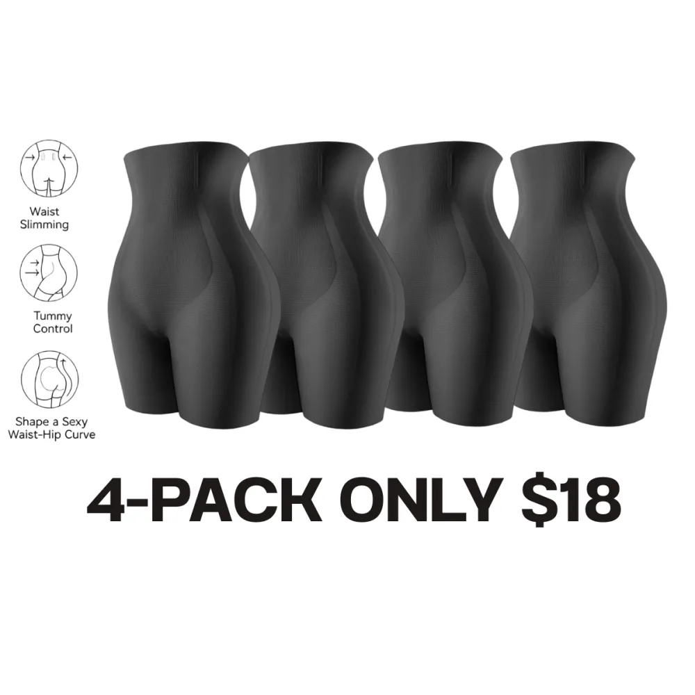 Women's Tummy Control High-Waist Shapewear Shorts
