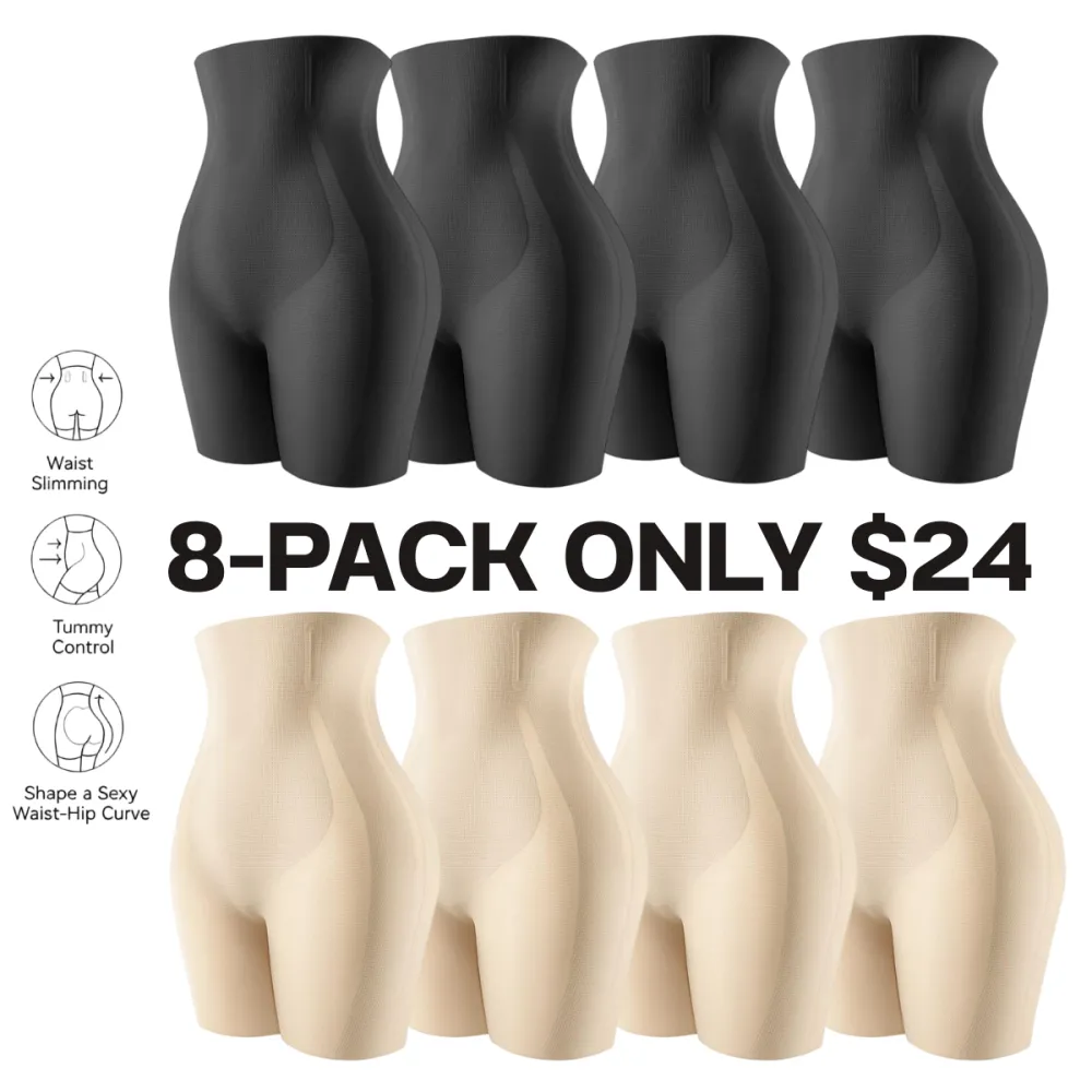 Women's Tummy Control High-Waist Shapewear Shorts