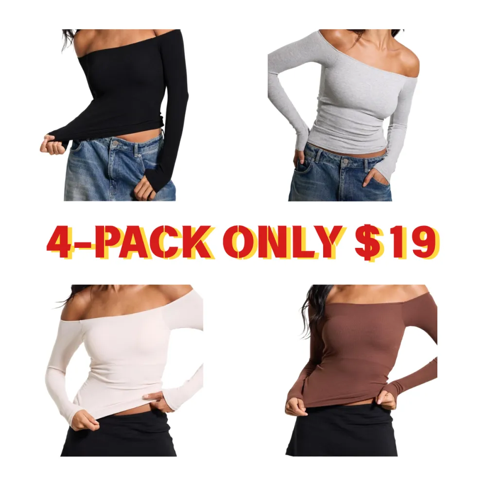 Women's off-shoulder tops
