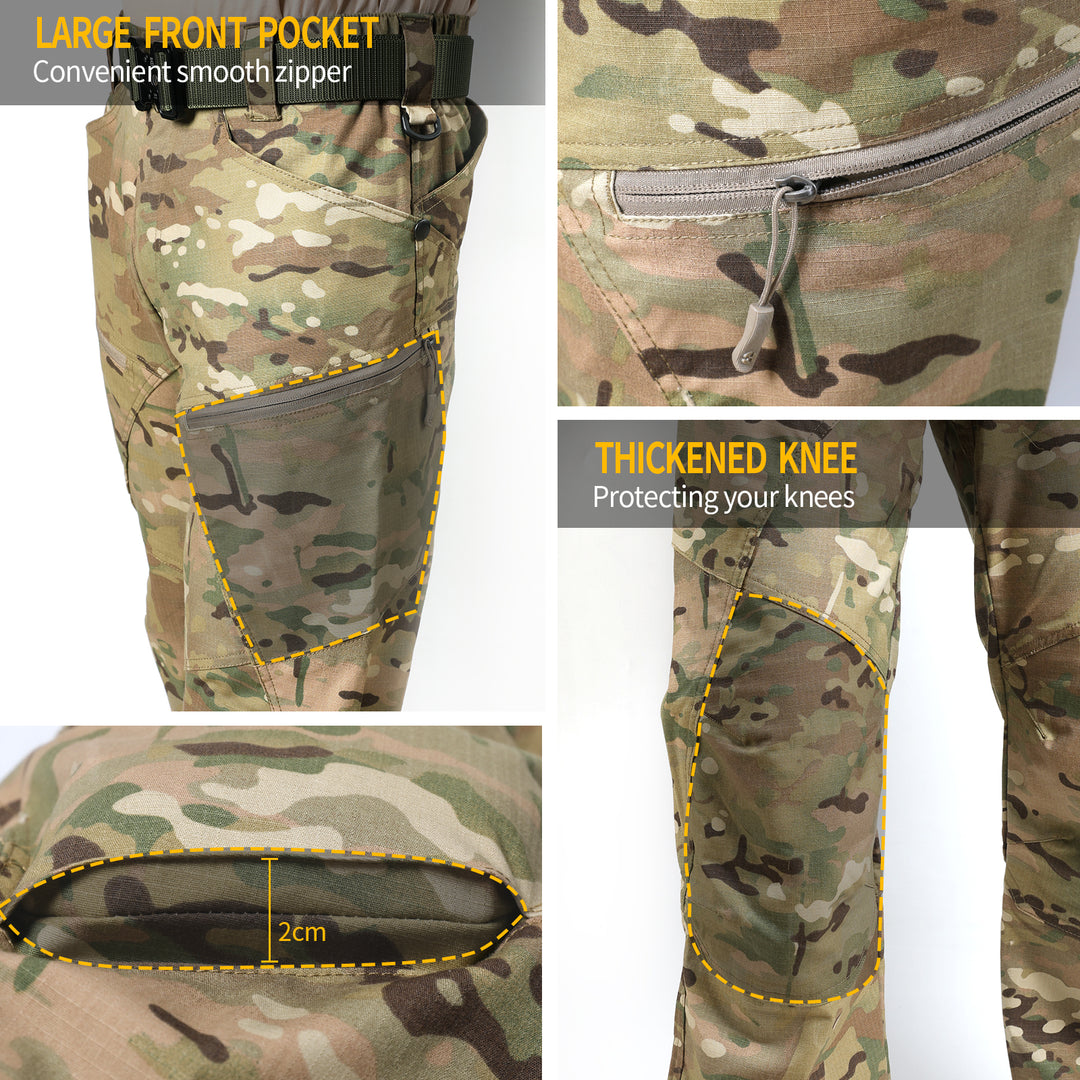 Men's Urban Pro Stretch Tactical Pants Dark Camo