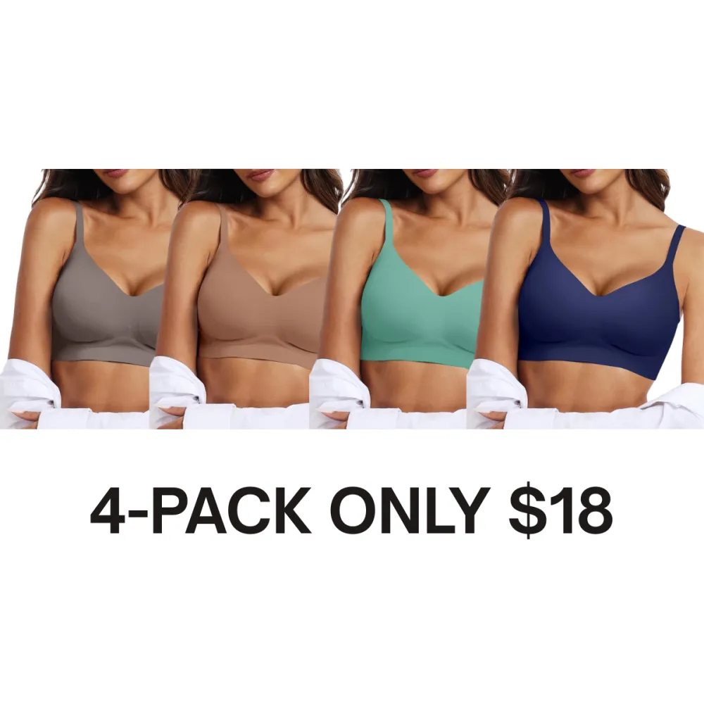 Women's Seamless Comfort Push-Up Everyday Bra