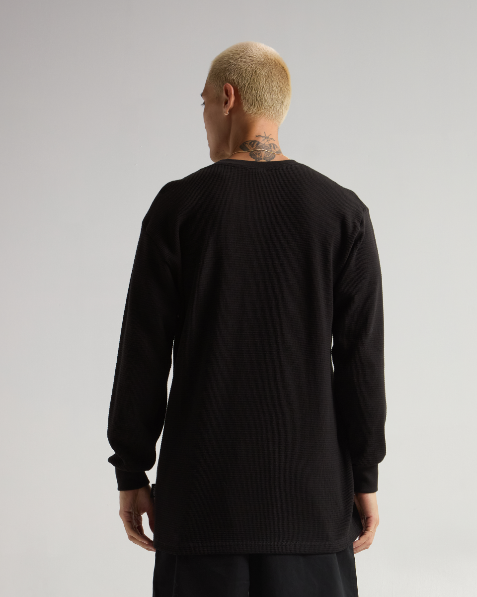 Christmas sale! 9.0oz Heavyweight Waffle Long Sleeve Therma