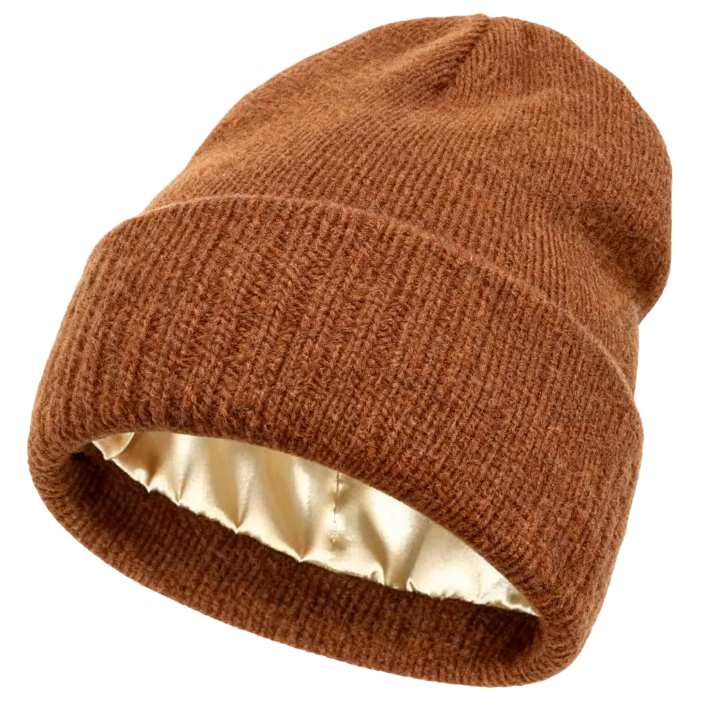 🔥Last Day 95% OFF🔥Anti-Frizz Satin Lined Beanie