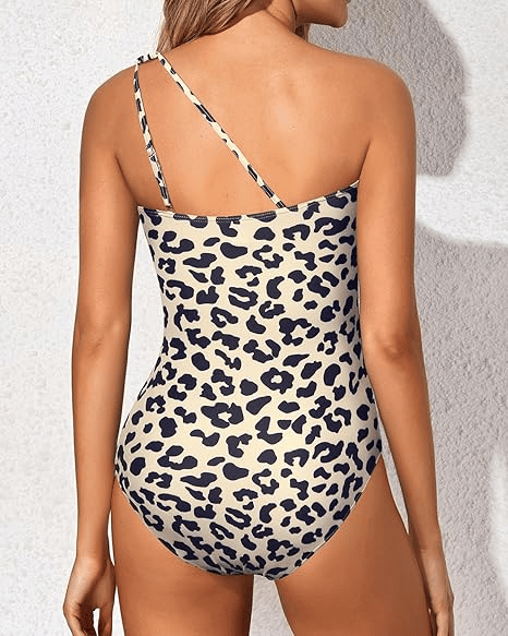 💥Daily Sales of 4100+💥 2025 Hot Sale One Shoulder One Piece Swimsuit🏖️