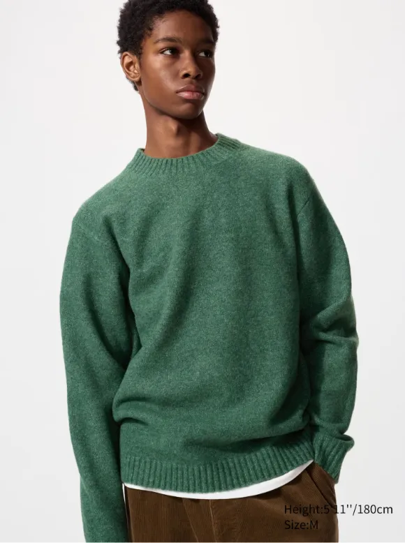 🔥Last Day 95% OFF🔥Men's Classic Crew Neck Knit Sweater