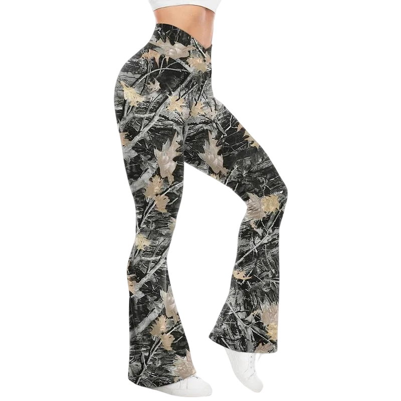 🔥Last Day 95% OFF🔥Women's Crossover High-Waist Wide Leg Yoga Pants