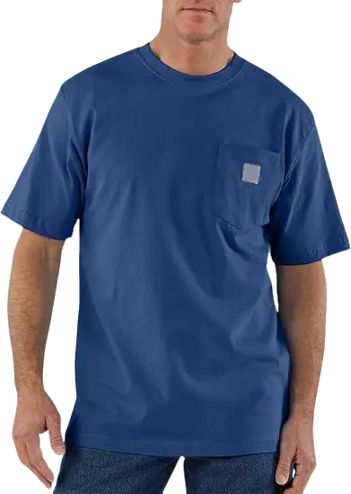 Men's K87 Workwear Loose Fit Heavyweight Short-Sleeve Pocket T-Shirt (Also Available in Big & Tall)