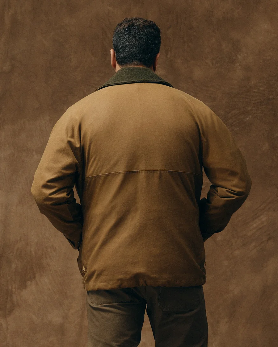 Tin Cloth Short Lined Cruiser Jacket - Mackinaw Wool Anorak - Tin Cloth Short Lined Cruiser Jacket
