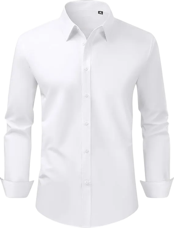 Men's Anti-Stain Defense Dress Shirt