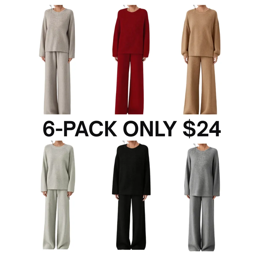 Women's Casual Elegant Sweater Set