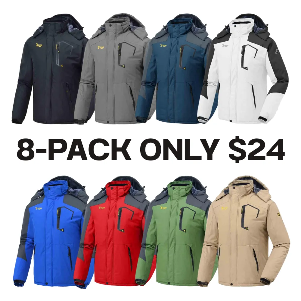 🔥Last Day 95% OFF🔥Men's Waterproof Ski Jacket