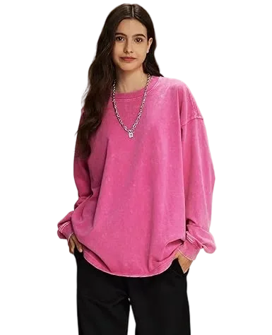 Women's Washed Long Sleeve T-Shirt