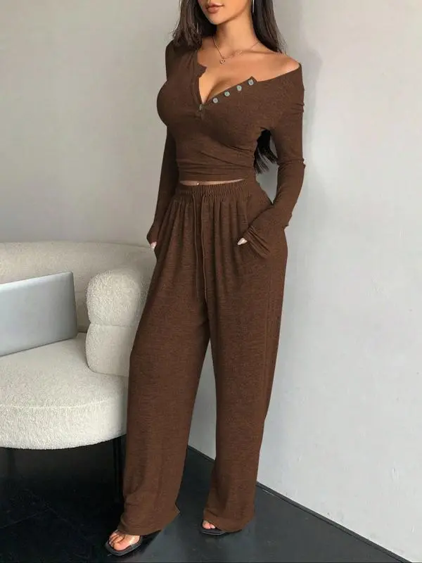 Women's Casual Fall Winter co ord set