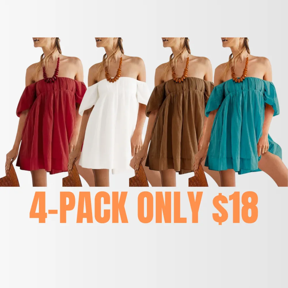 Women's Y2k Puff Sleeve Mini Dresses