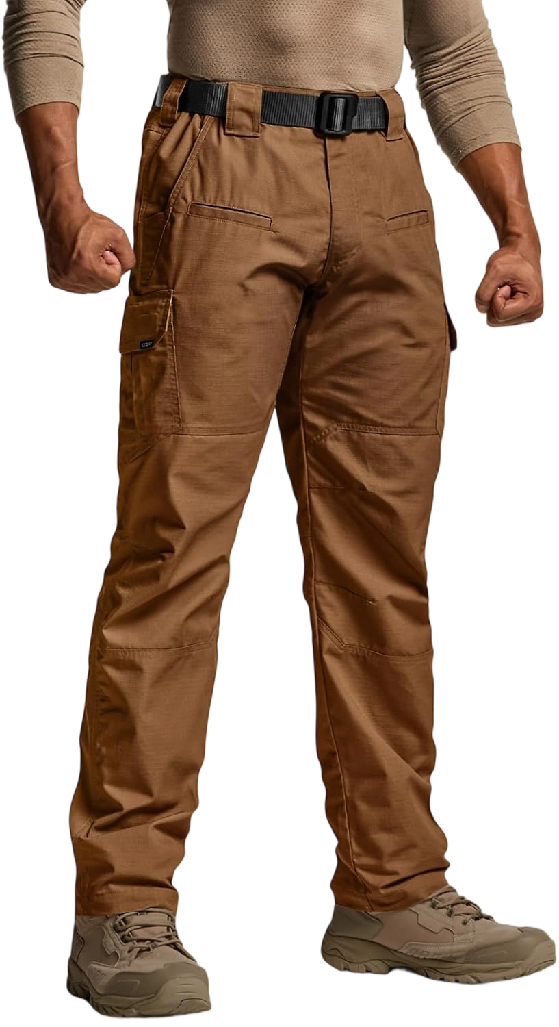 [8-PACK/8-COLOR]Men's Tactical Work Pants 9 Pockets Ripstop