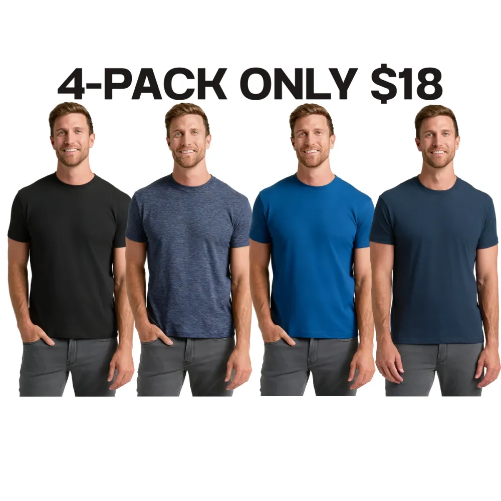 Men’s Short Sleeve Crew Neck T-Shirt