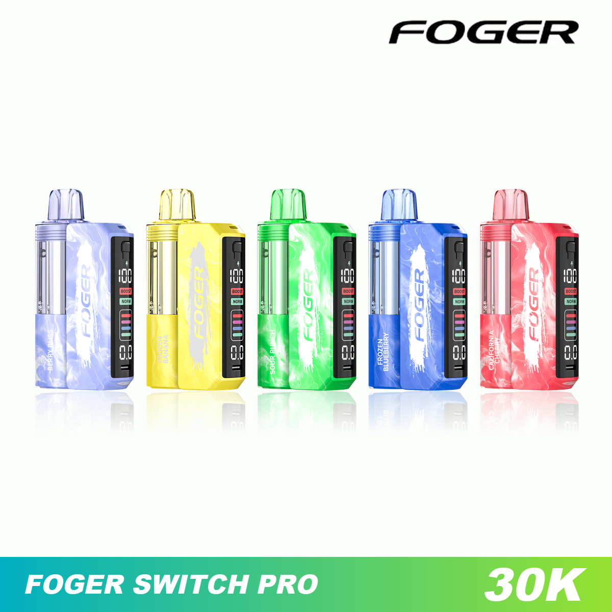 Foger Switch Pro 30K KIT Disposable Vape 5%