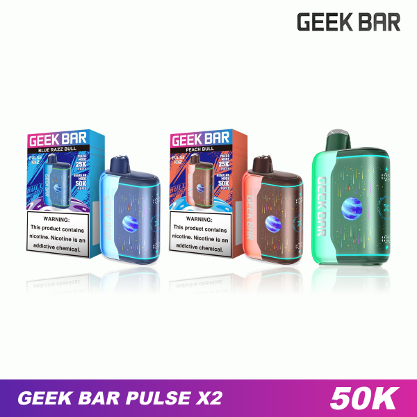 Geek Bar Pulse X2 50K Disposable Vape 5% (50000 Puffs) Geek Bar Pulse