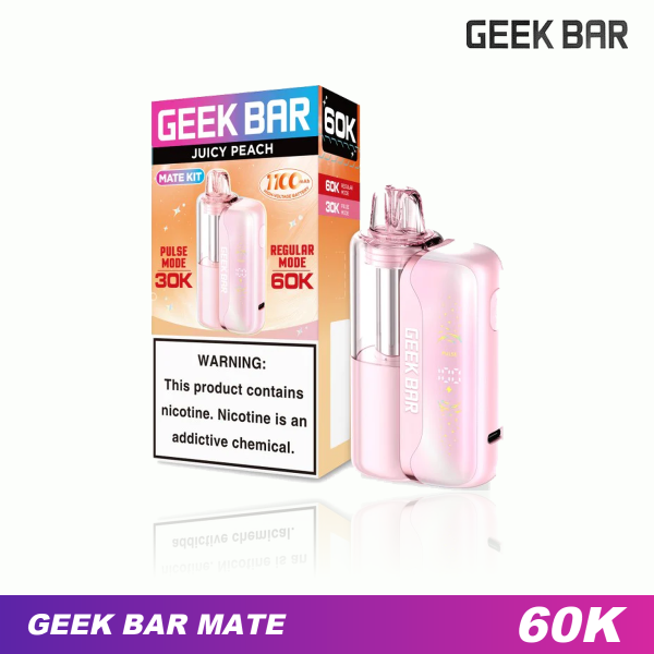 Geek Bar Mate 60K Disposable Vape Kit 5% (60000 Puffs)