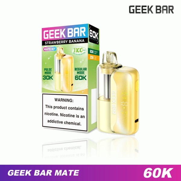 Geek Bar Mate 60K Disposable Vape Kit 5% (60000 Puffs)
