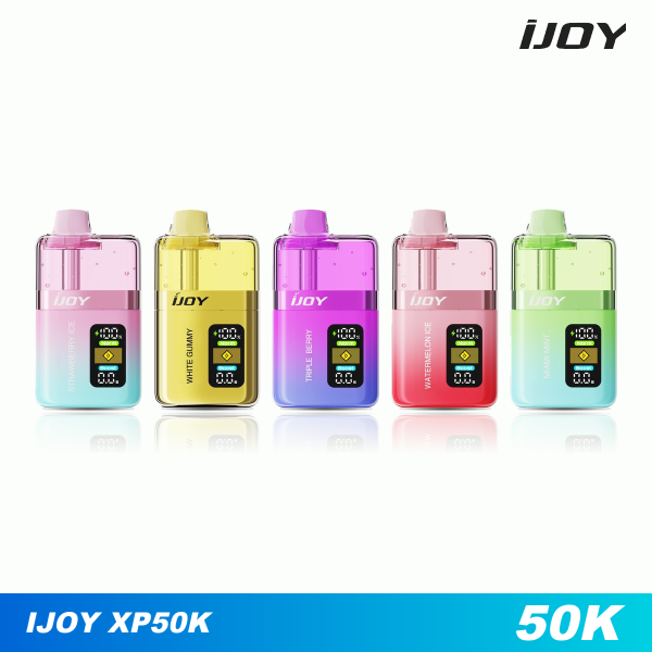 IJOY XP50000 PUFFS Disposable Disposable (Visible E-liquid)