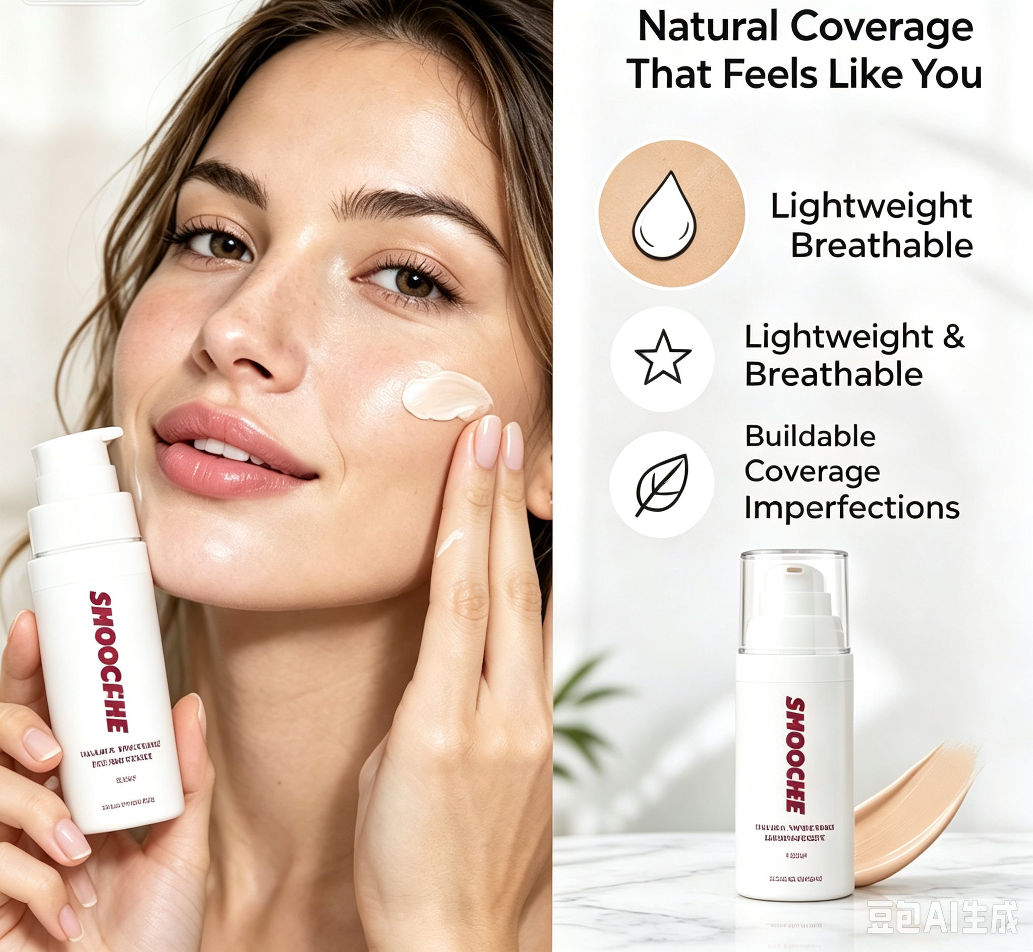 White Liquid Foundation