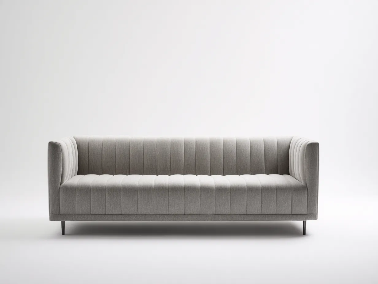 Canapé 2 places 196×92×70 cm - tissu vert olive - design moderne pour salon-Kaluxmohome