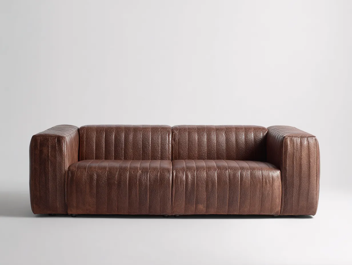 Canapé 2 places en tissu côtelé 190×88×72 cm - gris clair - style contemporain-Kaluxmohome