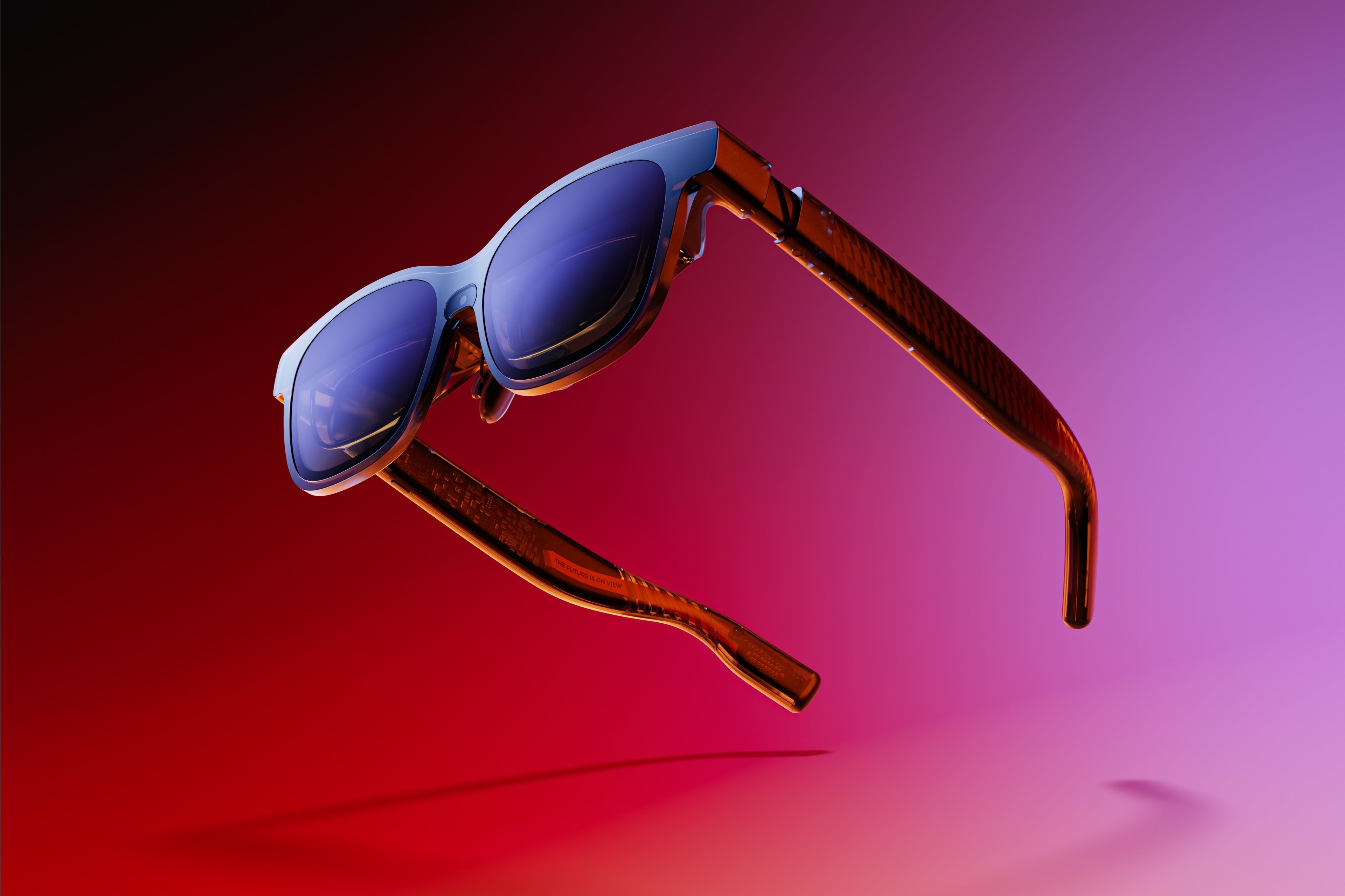 Smart XR Glasses with Dynamic RGB Lighting & 1000-Nit Micro-OLED Display