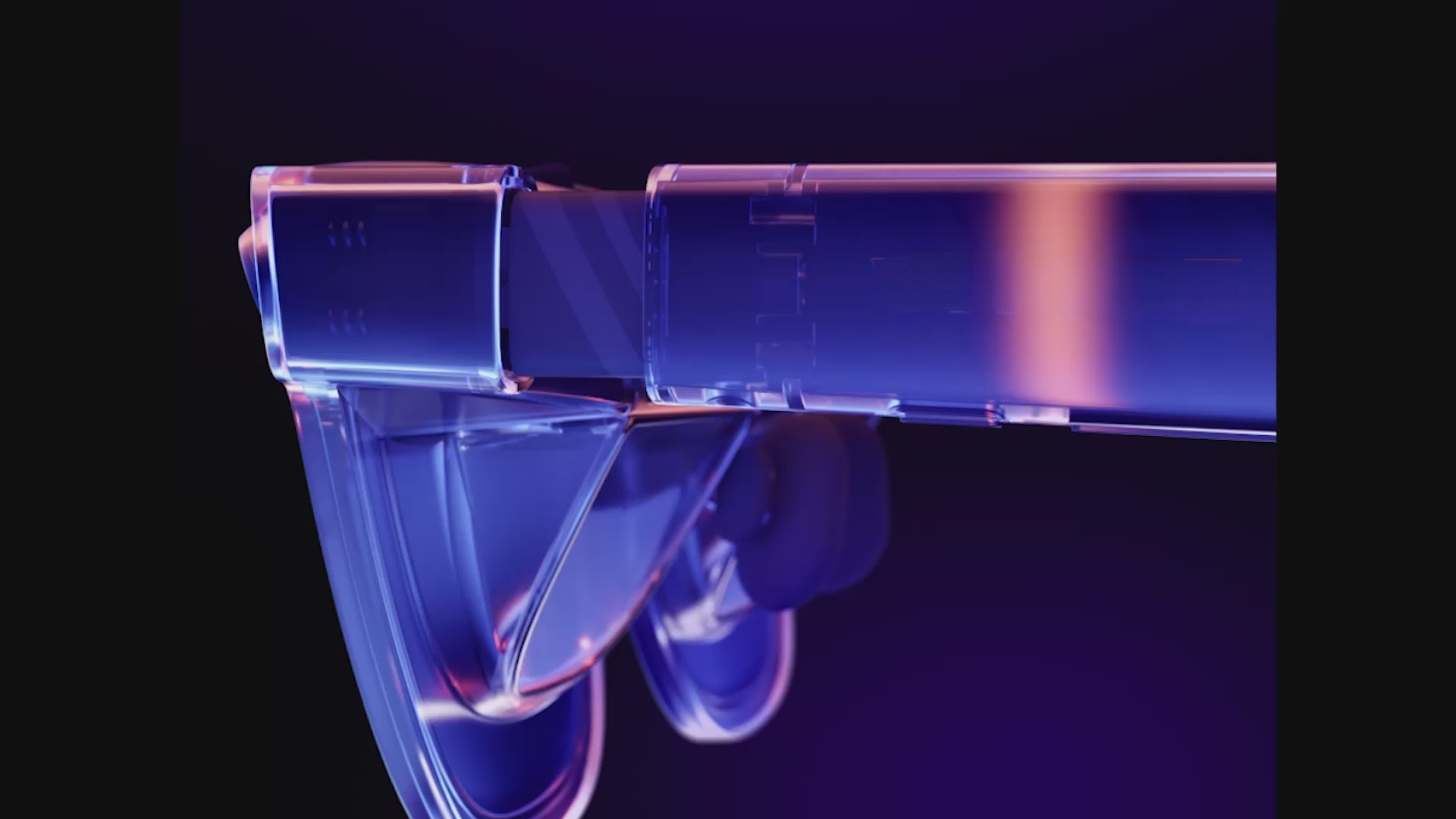 Smart XR Glasses with Dynamic RGB Lighting & 1000-Nit Micro-OLED Display