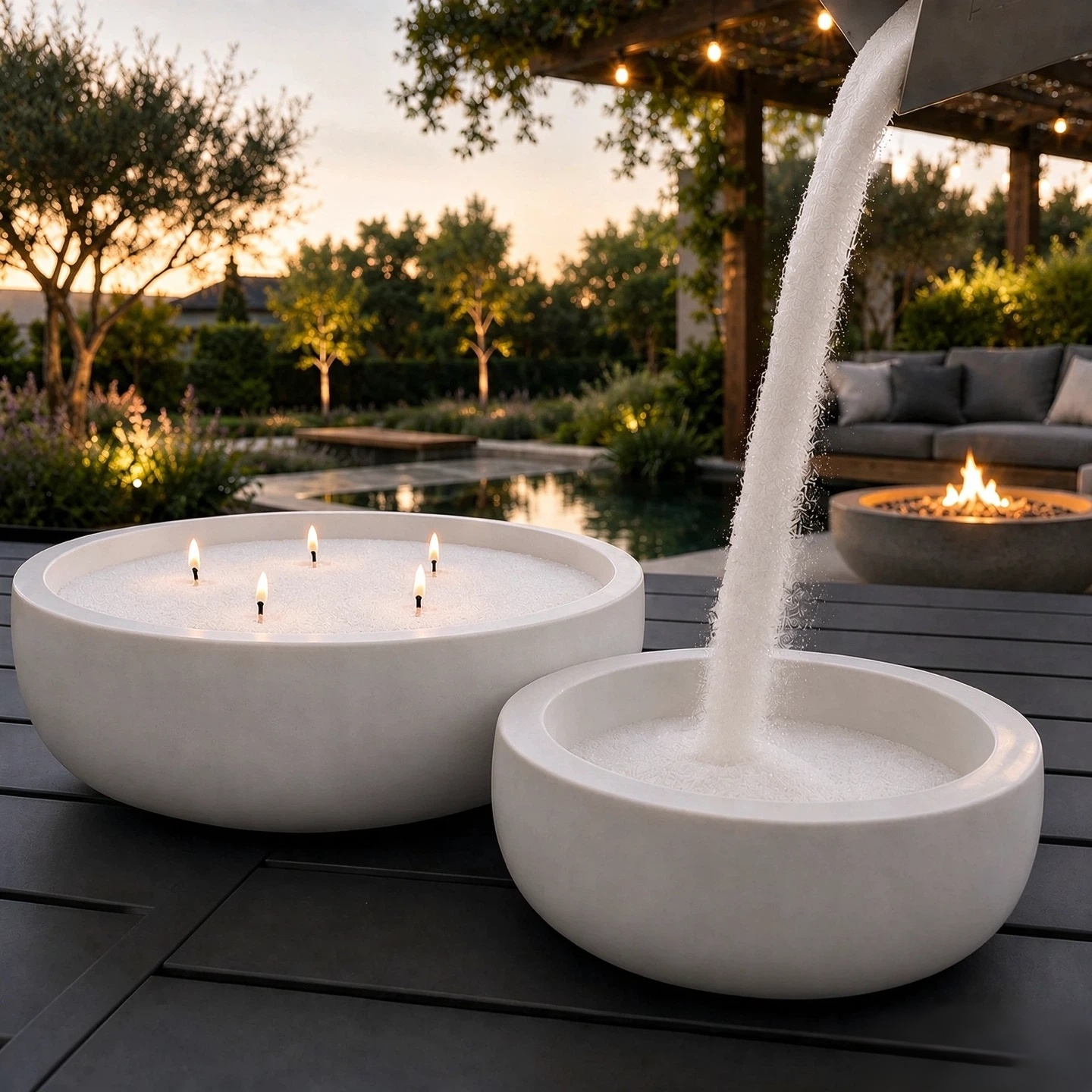 Oversized Scented Candle Set | Premium Aroma Candles, Indoor & Outdoor Use, Decorative Long Burn Candle Gift Set