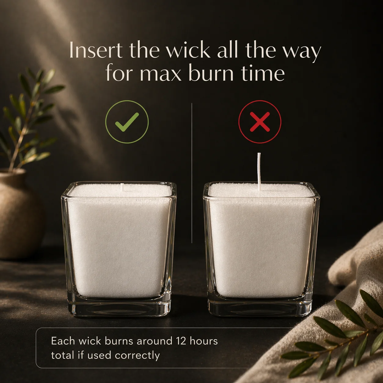Oversized Scented Candle Set | Premium Aroma Candles, Indoor & Outdoor Use, Decorative Long Burn Candle Gift Set