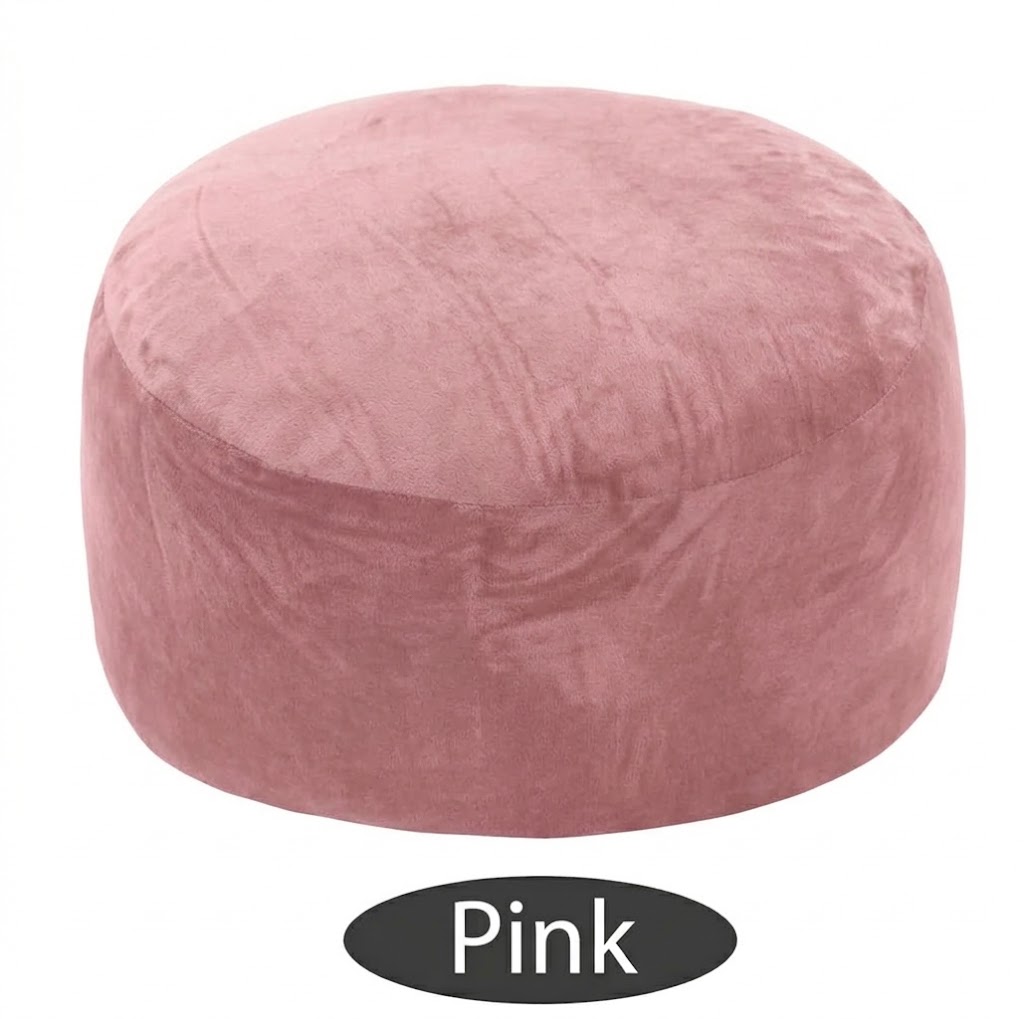 Memory Foam Flannel Bean Bag Sofa Chair