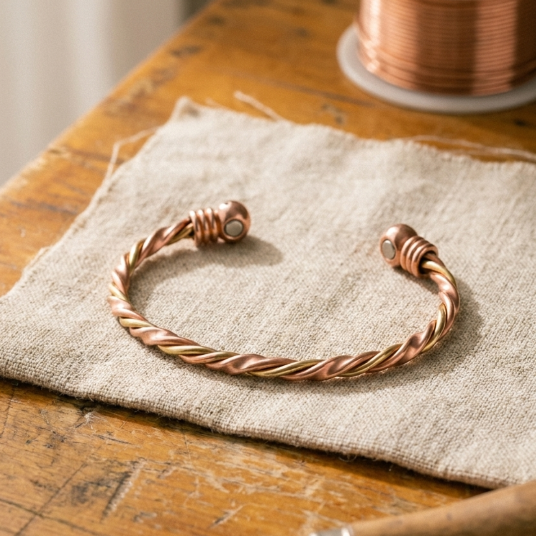 Vera folyóparti réz karkötője-Vera's Jewelry