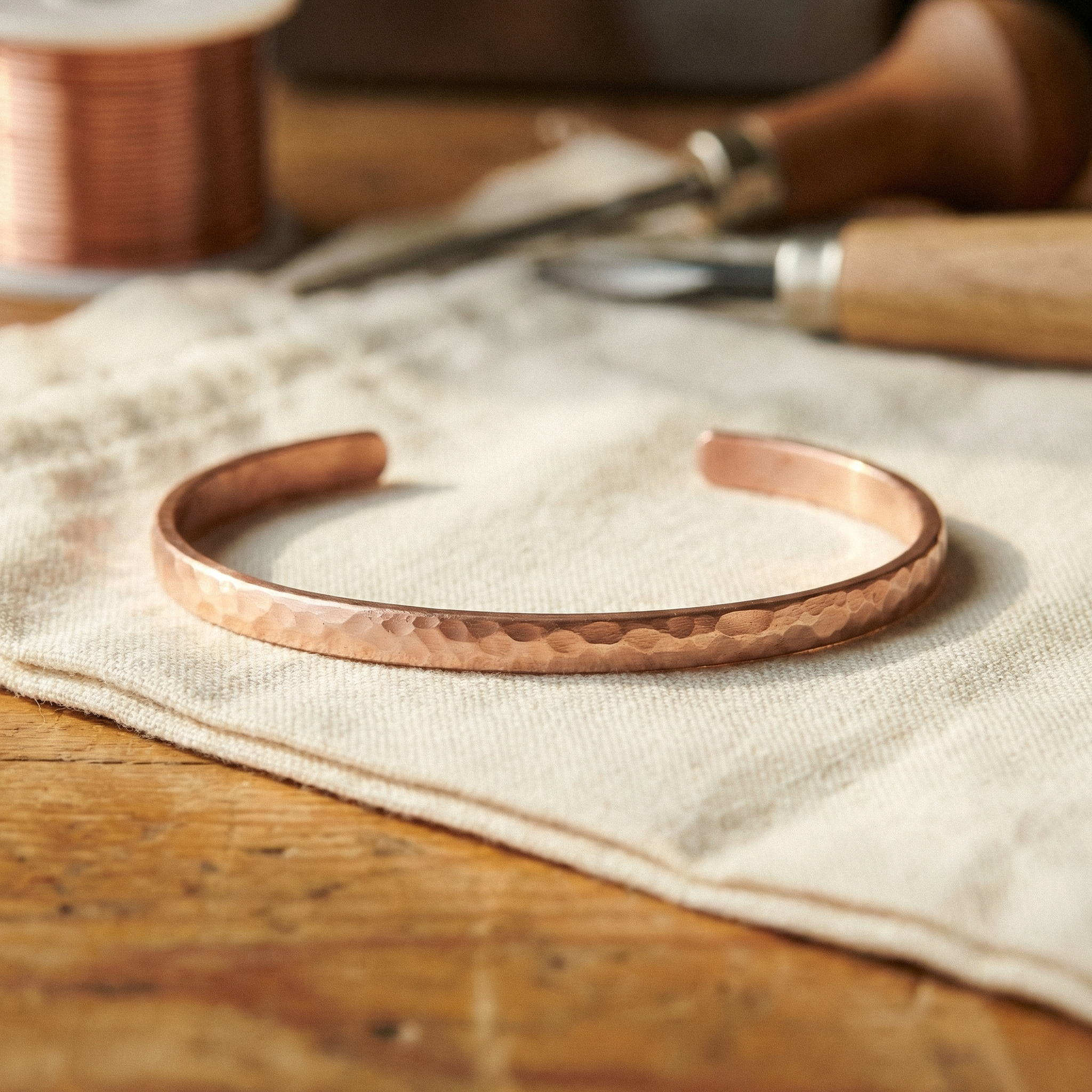 Vera homokszínű réz bokalánca-Vera's Jewelry