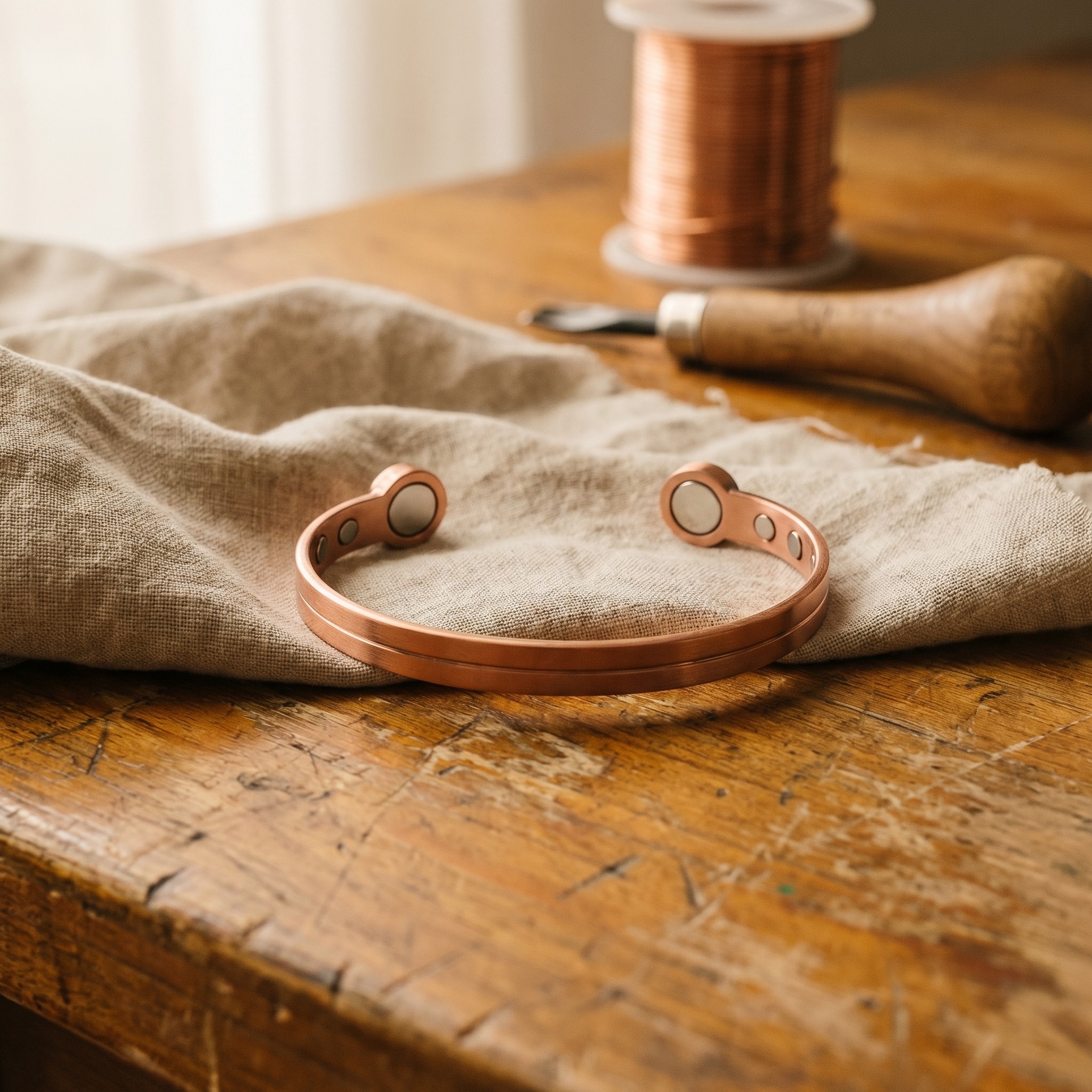 Vera kanóc réz karkötője-Vera's Jewelry