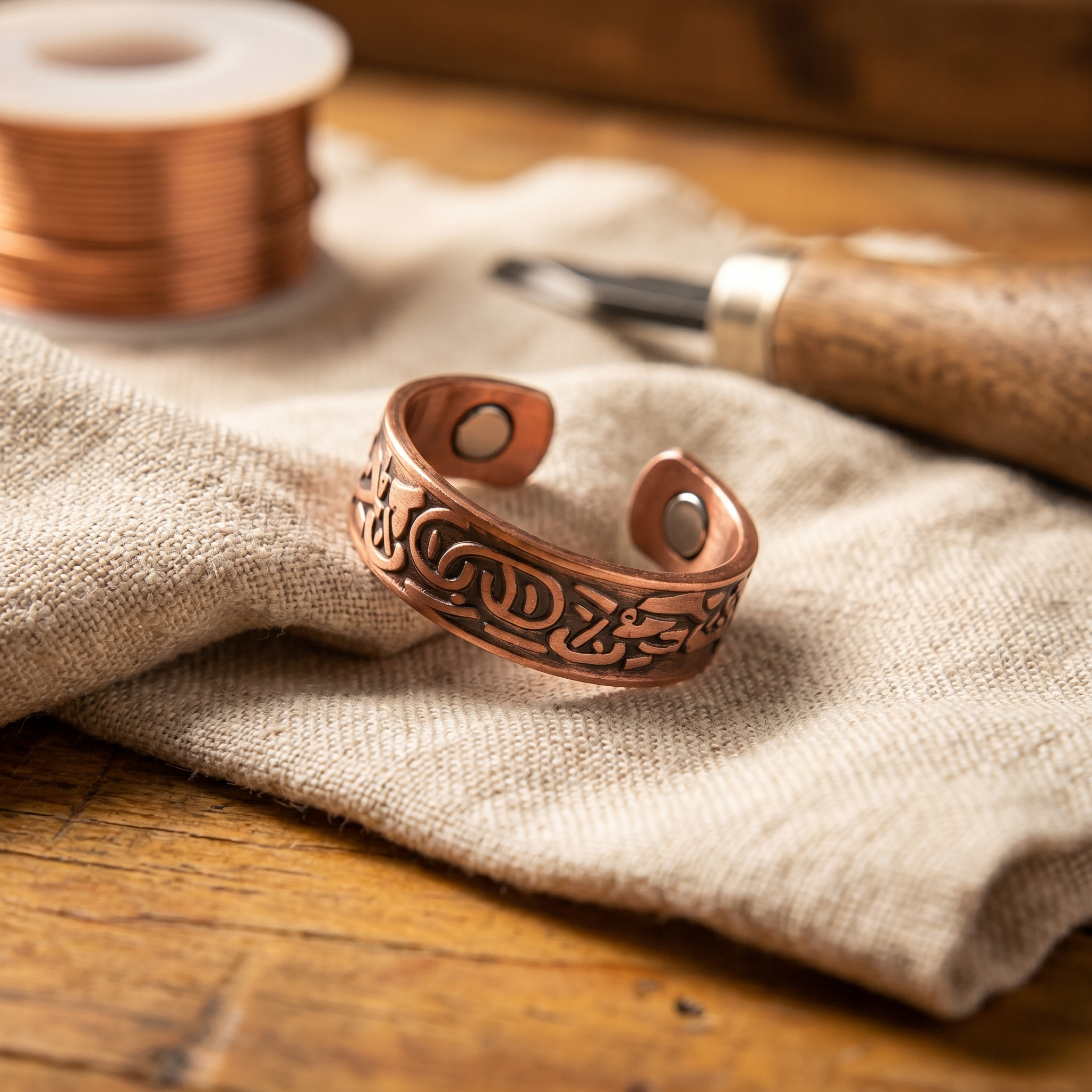 Vera sorjás rézgyűrűje-Vera's Jewelry