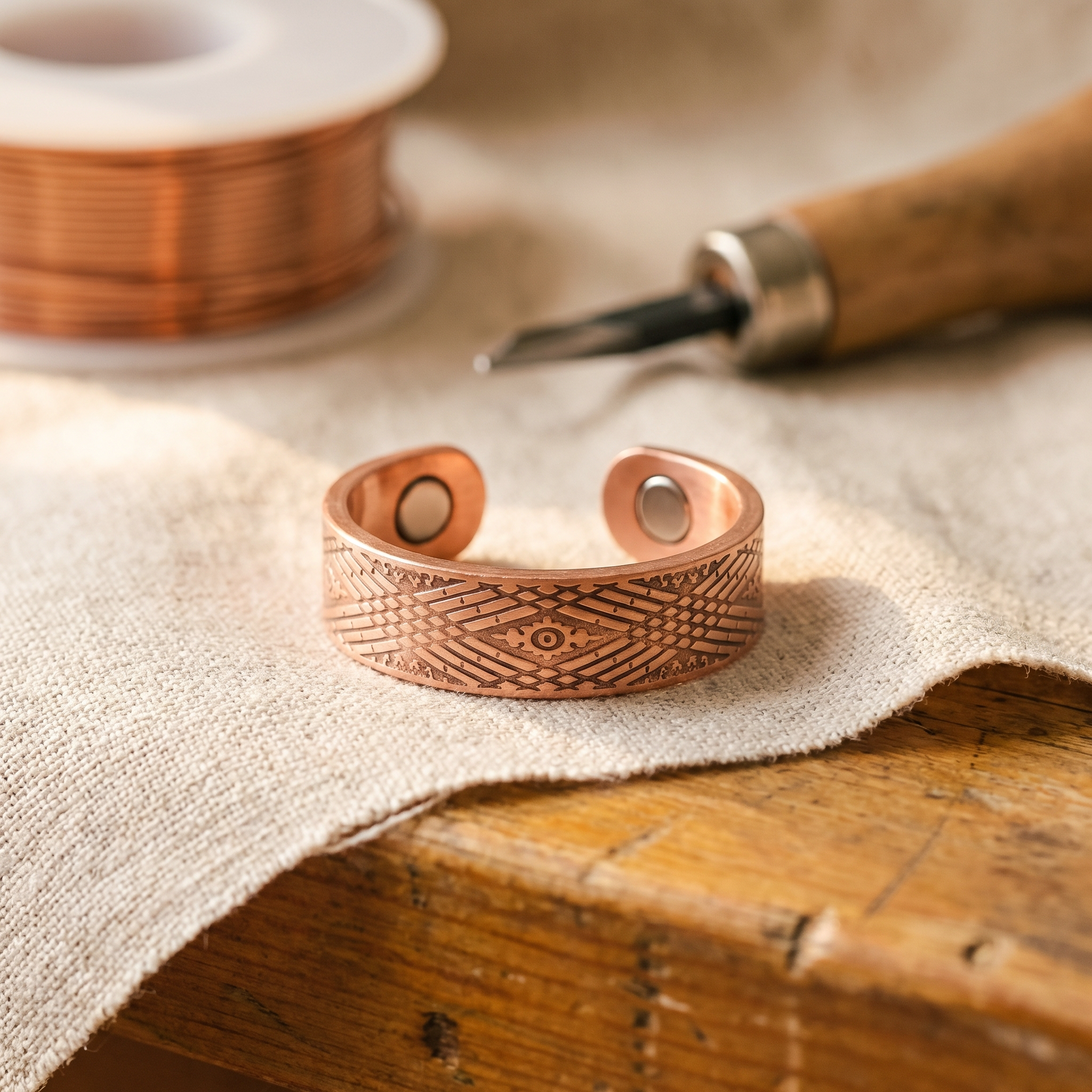 Vera Holt rézgyűrűje-Vera's Jewelry