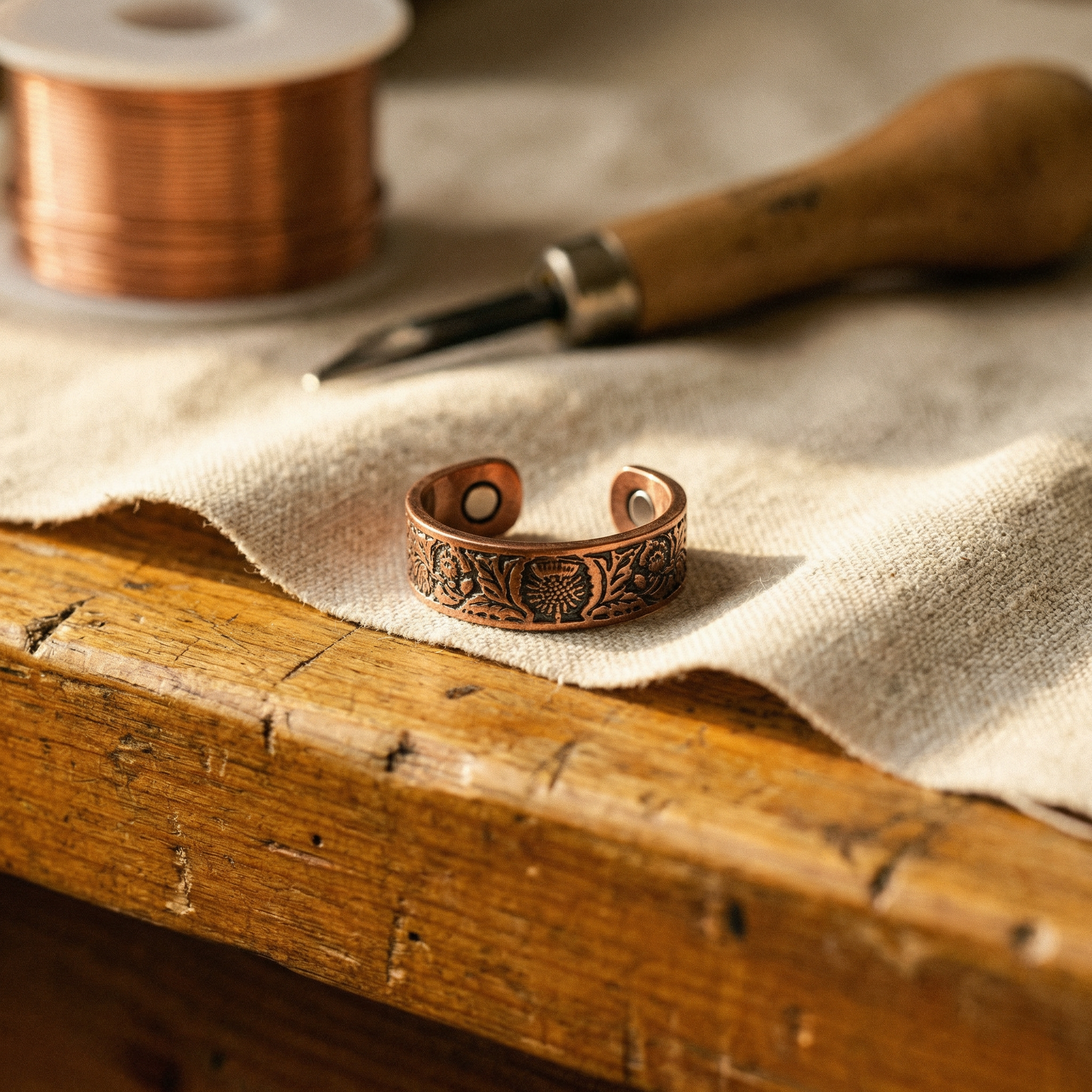 Vera Bole rézgyűrűje-Vera's Jewelry