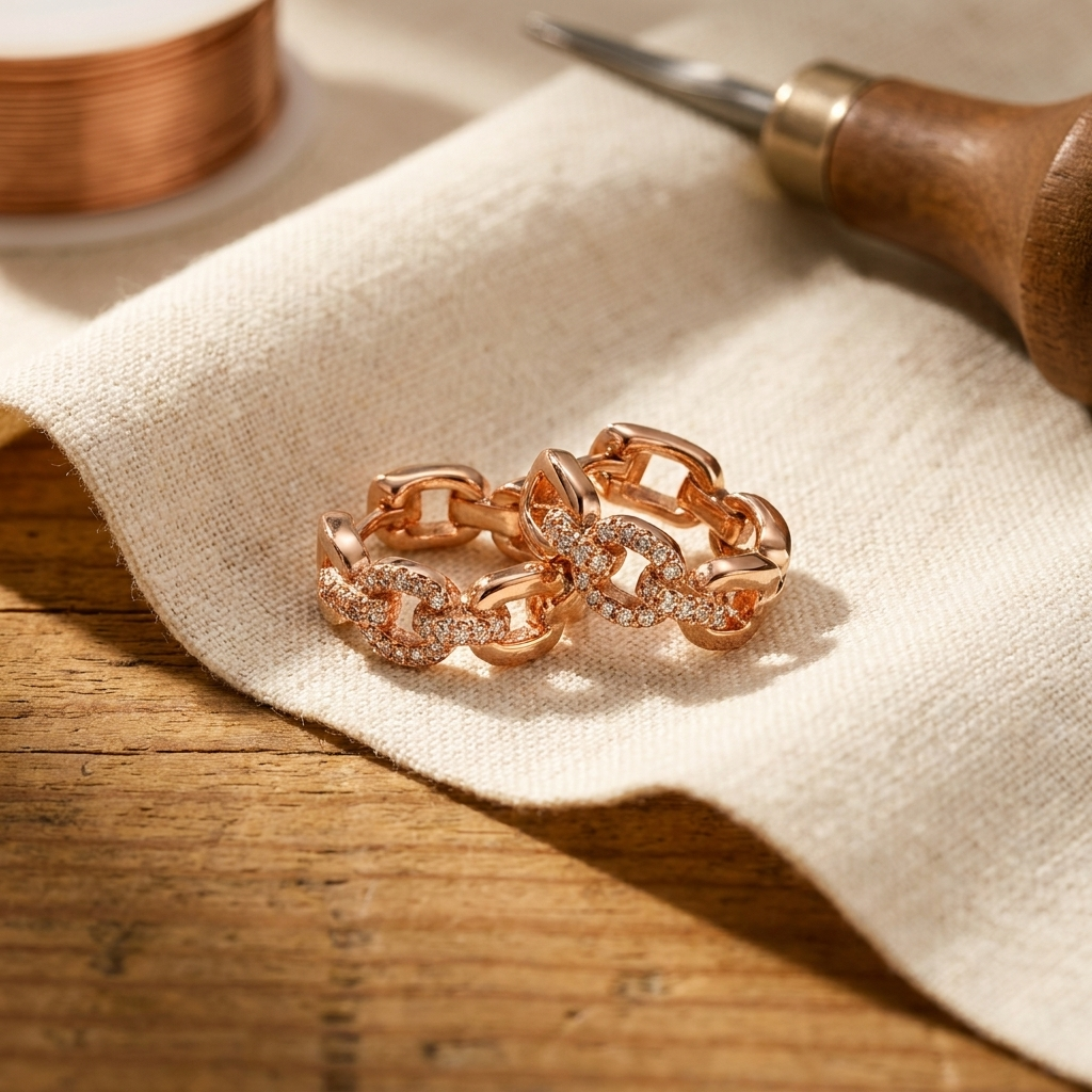 Vera Tor réz fülbevalói-Vera's Jewelry