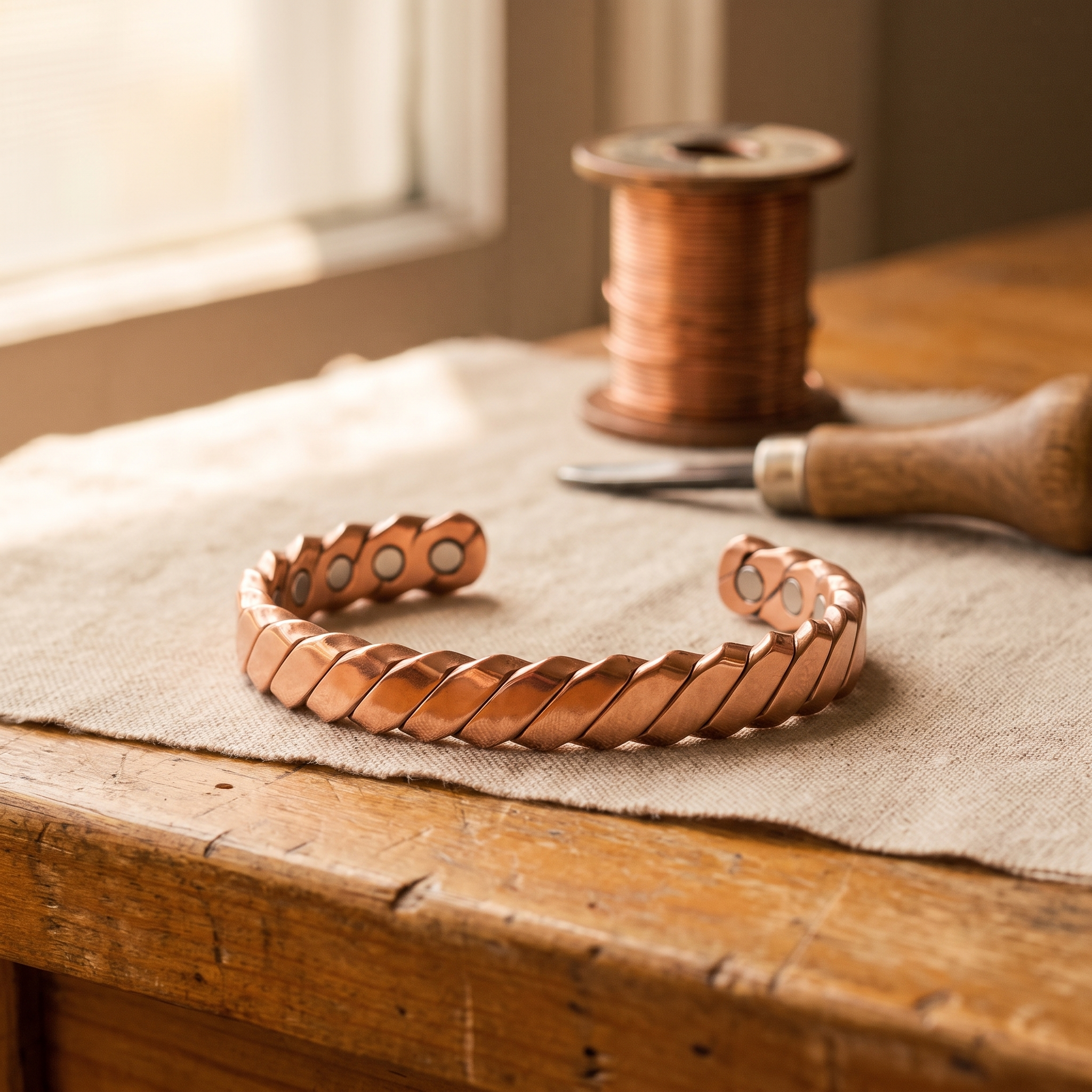 Vera moha réz karkötője-Vera's Jewelry